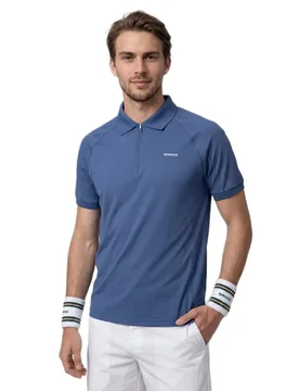 Player Short Sleeve Polo Navy S - Siroko - FashionsVida