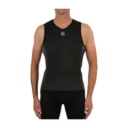 Maglia intimo SUMMERDAY senza maniche nera unisex