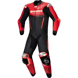 Tuta Moto Intera GP-R7 1PC Nero Rosso taglia 58