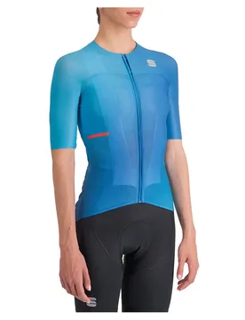 Maglia A Maniche Corte Light Blue Denim - Sportful - FashionsVida
