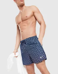 Mens Costume da bagno Swoosh Link Fade - Blu, blu blu Uomo taglia S