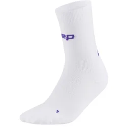 Socken Herren Run Ultralight mid, weiss 39to42