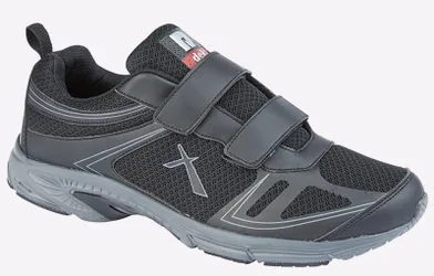 Orkney Memory Foam Mens - Black Rubber - Size Uk 9