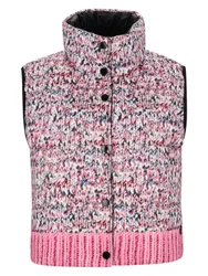 Fake Down Vest Rever female