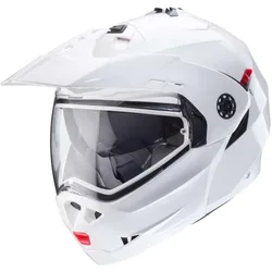 Casco Moto Modulare Omologato P/J TOURMAX X Bianco Me taglia L