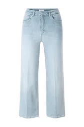 Culotte Light Blue Satin Denim female