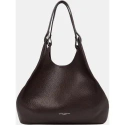 Bolso de hombro grande en piel incluye pochette modelo DUA