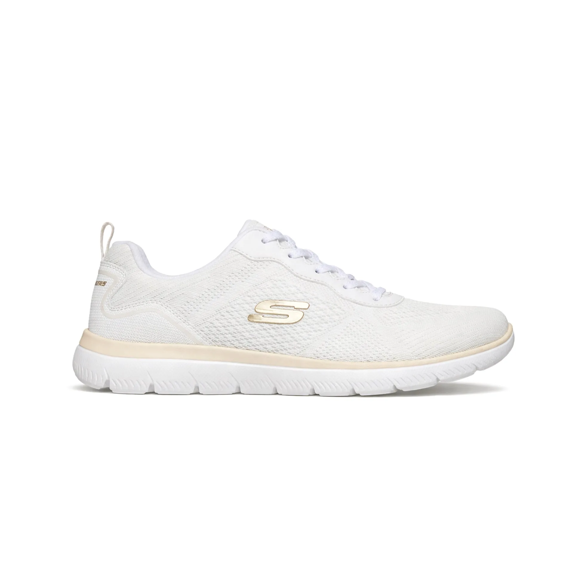 Summits-Quiet Dream Womens Casual Trainers White Natural - Size Uk 7 - Skechers - FashionsVida