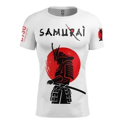 Maglietta A Maniche Corte Samurai White S