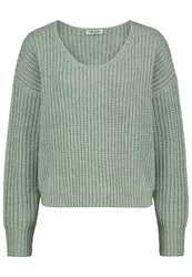 DOB Strick Pullover, langarm, V-Aus female