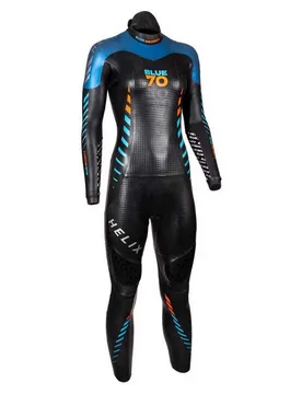 Helix Woman Long Sleeve Neoprene Wetsuit Black MA Women - Blue Seventy - FashionsVida