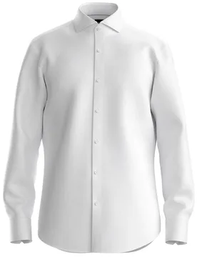 Chemise à Manches Longues Joe 261 10283033 White 43 - BOSS - FashionsVida