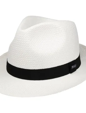 White City Trilby Hat by - white - Unisex - Size: S (54-55 cm) - Lipodo - FashionsVida
