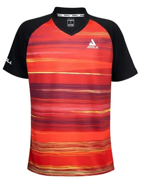 Solstice Short Sleeve T-shirt Black / Red 140 cm - JOOLA - FashionsVida