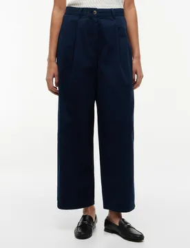 COTTON BARREL CHINO female - 38 - FashionsVida