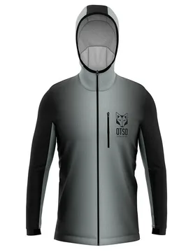 Otso Felpa Con Zip Sport Black L - OTSO - FashionsVida
