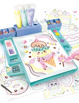 Artigianato Fluffy Paint Studio - Art Lab - FashionsVida
