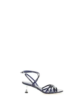 NCUB Sandali con tacco BLU 37.5 - NCUB - FashionsVida
