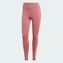 Leggings 7/8 Dailyrun 3-Stripes L Preloved Crimson