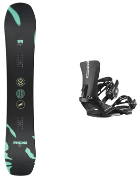 Packs (snowboard + fix) - Snowboard free - Pack Berzerker 2026 - Noir - Ride - FashionsVida
