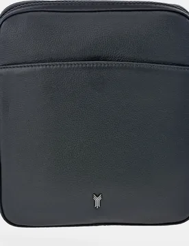 Bolso cruzar poqueño para hombre en piel color - Yanko - FashionsVida