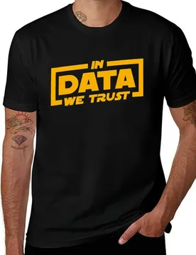 In Data We Trust - Data Scientist Gift T-Shirt Simple Line Art Print Tee - Aliexpress - FashionsVida