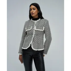 Chaqueta de mujer de tweed