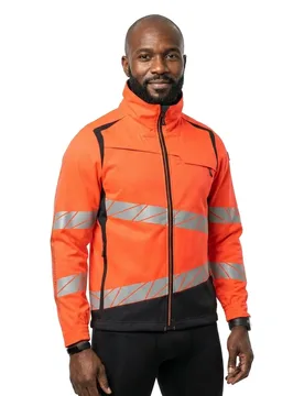 Veste Accelerate Safe 19509 Hi-Vis Red / Dark Navy 5XL - MASCOT - FashionsVida
