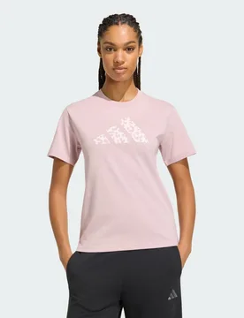 T-SHIRT ANIMAL GRAPHIC M Dual Lilac - Adidas - FashionsVida