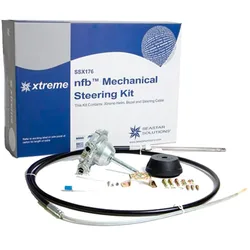 Xtreme Nfb Steering Set Black / Grey 5.50 m unisex