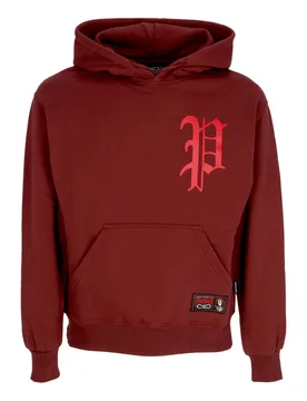Felpa Cappuccio Uomo Misery Hoodie Garnet - Propaganda - FashionsVida