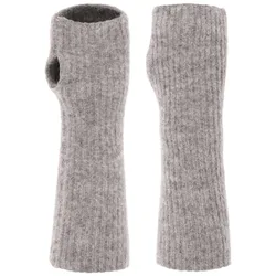 Ricalea Alpaca Wrist Warmers by - grey - Damen - Size: One Size