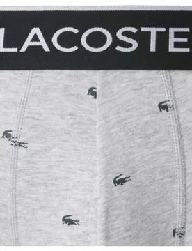 Pack de 3 calzoncillos de algodón con logo en la cintura - Lacoste - FashionsVida