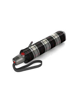 Parapluie de poche T.200 MEDIUM DUOMATIC noir - Knirps - FashionsVida