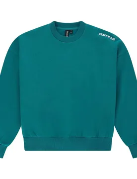 Boxy Sweatshirt Transformative Teal M - Osaka - FashionsVida