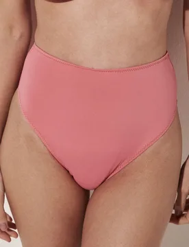 Braga de bikini culotte lisa - Agua de coco - FashionsVida