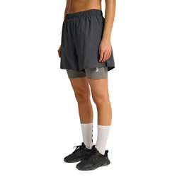 Pantaloni Corti Hiit Intensity 2 In 1 Ebony M