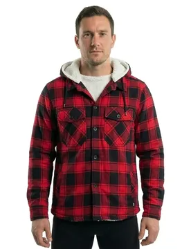 Veste Lumberjack Red / Black L - Brandit - FashionsVida