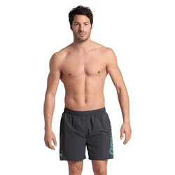 Fundamentals Logo R Swimming Shorts Asphalt / Water S Men