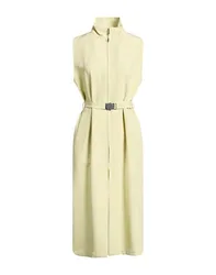 Midi-Kleid Damen Limettengrün 36 Damen