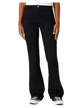 Jean Flare Retro Black 30 - Wrangler - FashionsVida