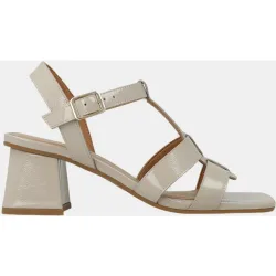 Sandalias de mujer en piel efecto charol