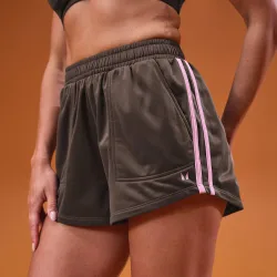 Short deportivo de tricot para mujer de MP - Chocolate - XS