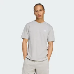 T-shirt Trefoil Essentials S Medium Grey Heather / White