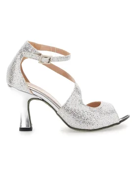 Scarpe da ballo argento con cinturino 4514 39 - THE FIRST DANCE - FashionsVida