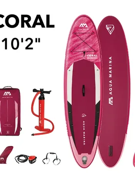 Planche De Paddle Gonflable Coral Raspberry 310 x 78 x 12 cm unisex - Aqua Marina - FashionsVida