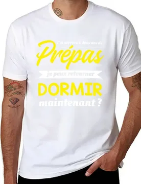 J'ai survécu à deux ans de prépas, je peux retourner dormir maintenant ? Cadeau dr?le et cool pour les élèves de classes T-Shirt - Aliexpress - FashionsVida