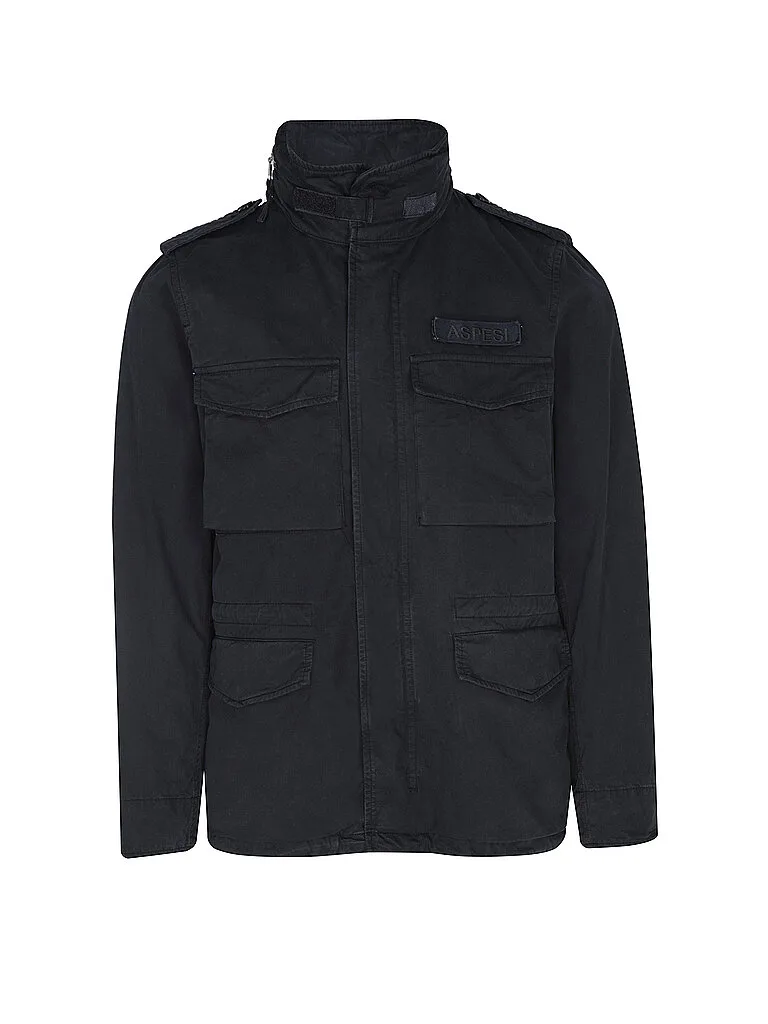 Aspesi Fieldjacket azul oscuro L - Aspesi - FashionsVida