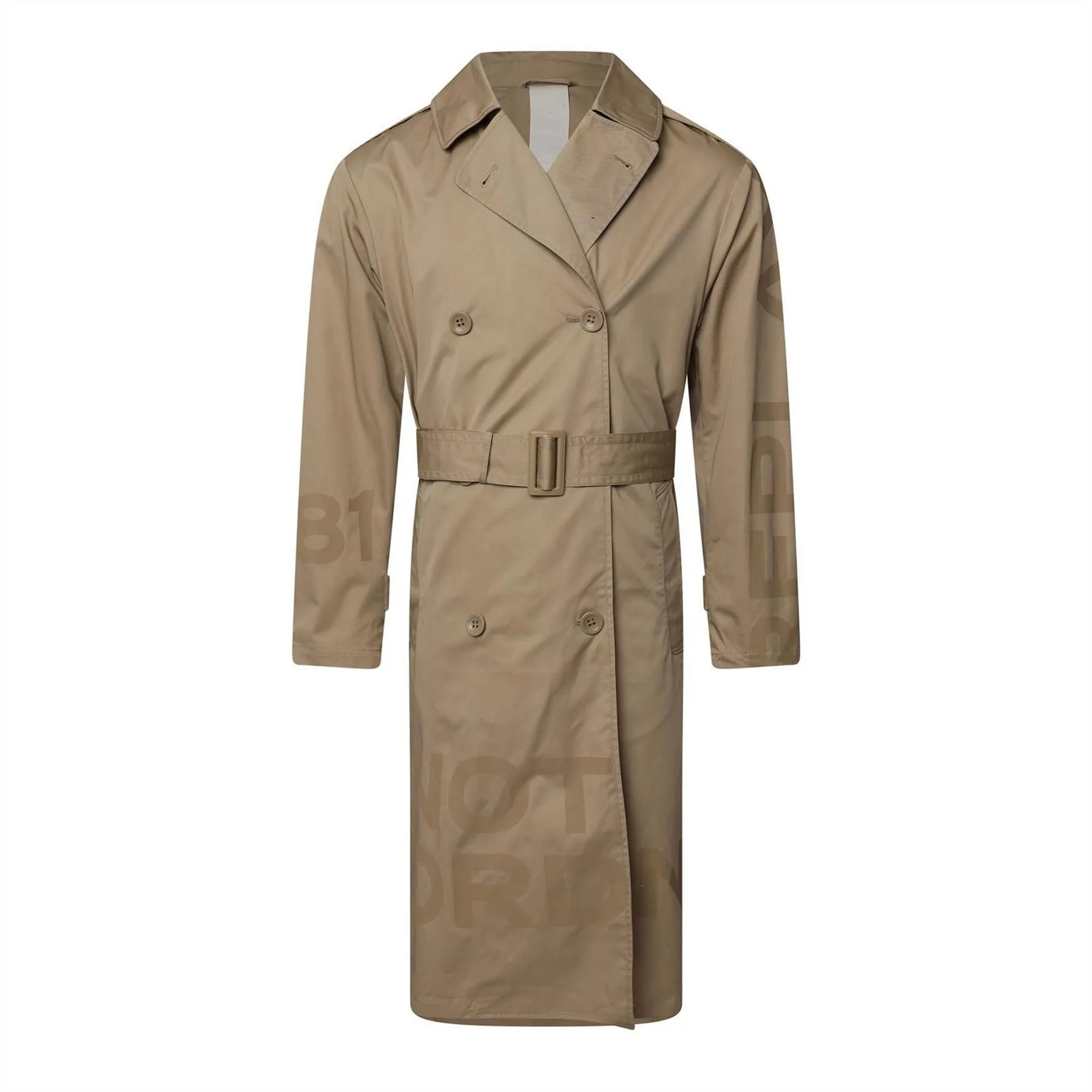 Womens Coat In Beige - Size Large - Replay - FashionsVida
