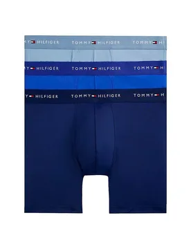Boxers Um0um03618 Brief 3 Unités Nob Blu / Brsk Blu / Prp Navy XL - Tommy hilfiger - FashionsVida